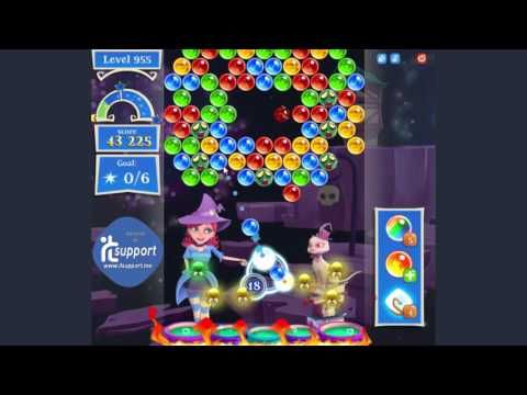 Video guide by TechcowDotCom: Bubble Witch Saga 2 Level 955 #bubblewitchsaga