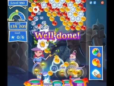 Video guide by skillgaming: Bubble Witch Saga 2 Level 990 #bubblewitchsaga
