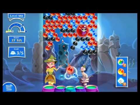 Video guide by fbgamevideos: Bubble Witch Saga 2 Level 988 #bubblewitchsaga