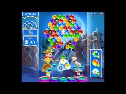 Video guide by fbgamevideos: Bubble Witch Saga 2 Level 989 #bubblewitchsaga