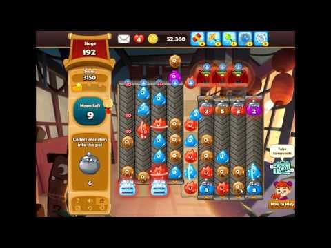 Video guide by fbgamevideos: Monster Busters Level 192 #monsterbusters