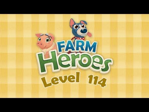 Video guide by Seko Games: Farm Heroes Saga Level 114 #farmheroessaga