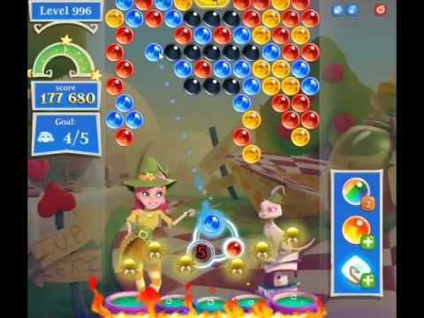 Video guide by skillgaming: Bubble Witch Saga 2 Level 996 #bubblewitchsaga