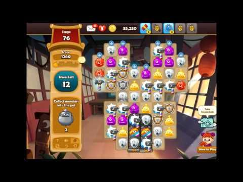 Video guide by fbgamevideos: Monster Busters: Link Flash Level 76 #monsterbusterslink