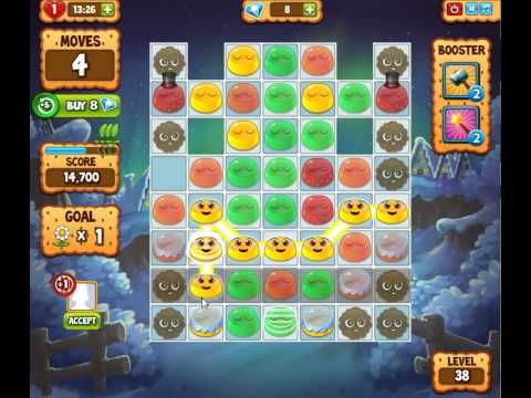 Video guide by skillgaming: Pudding Pop Mobile Level 38 #puddingpopmobile