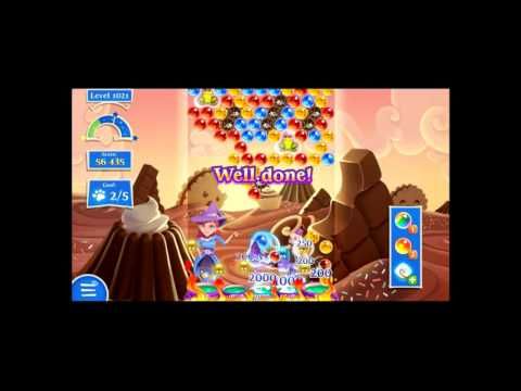 Video guide by fbgamevideos: Bubble Witch Saga 2 Level 1021 #bubblewitchsaga