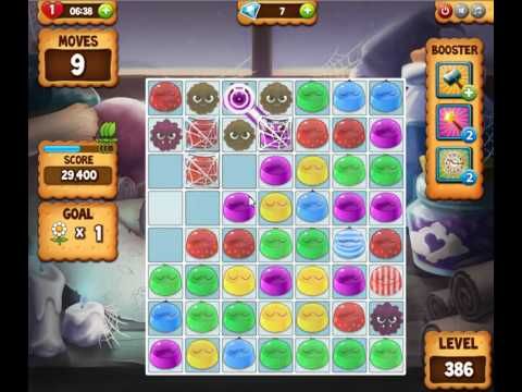Video guide by skillgaming: Pudding Pop Mobile Level 386 #puddingpopmobile