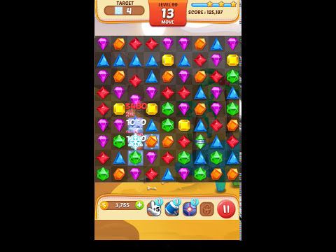 Video guide by Apps Walkthrough Tutorial: Jewel Match King Level 99 #jewelmatchking