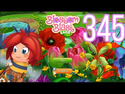 Video guide by Pete Peppers: Blossom Blast Saga Level 345 #blossomblastsaga