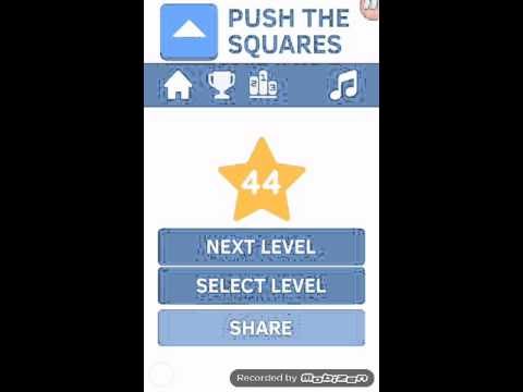 Video guide by Juego Movil: Push The Squares Level 41-48 #pushthesquares