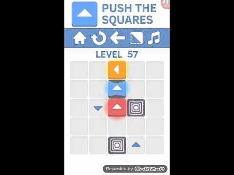 Video guide by Juego Movil: Push The Squares Level 55-59 #pushthesquares