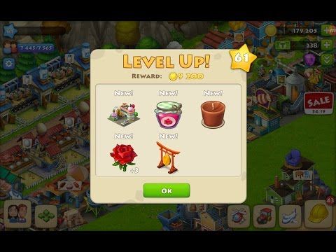 Video guide by Android Games: Township Level 61 #township