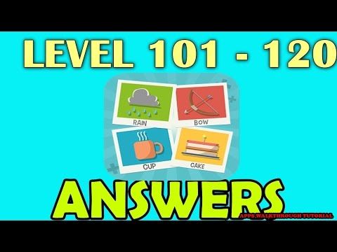 Video guide by Apps Walkthrough Tutorial: Pictoword Level 101 - 120 #pictoword