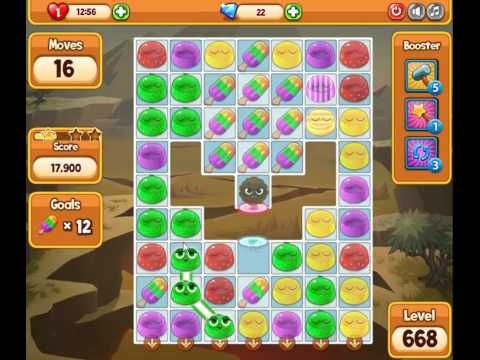 Video guide by skillgaming: Pudding Pop Mobile Level 668 #puddingpopmobile