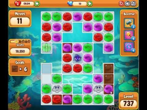 Video guide by skillgaming: Pudding Pop Mobile Level 737 #puddingpopmobile