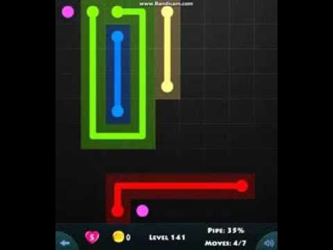 Video guide by 2GamerTube: Flow Game Level 141 - 150 #flowgame