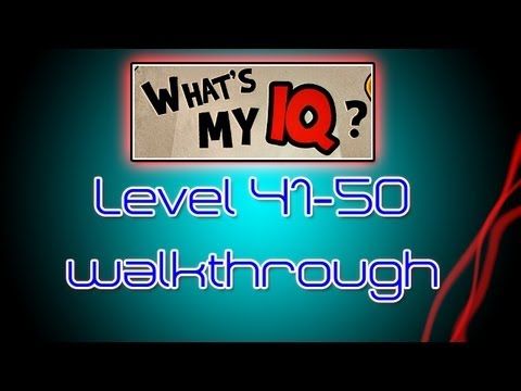 Video guide by AppAnswers: What's My IQ? level 41-50 #whatsmyiq