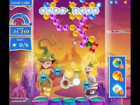 Video guide by Happy Hopping: Bubble Witch Saga 2 Level 1193 #bubblewitchsaga