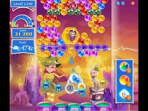 Video guide by skillgaming: Bubble Witch Saga 2 Level 1210 #bubblewitchsaga
