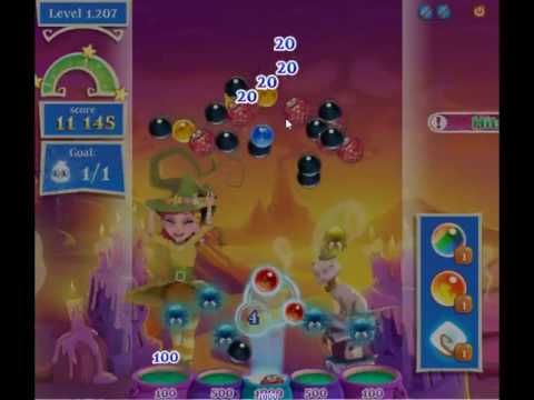 Video guide by skillgaming: Bubble Witch Saga 2 Level 1207 #bubblewitchsaga