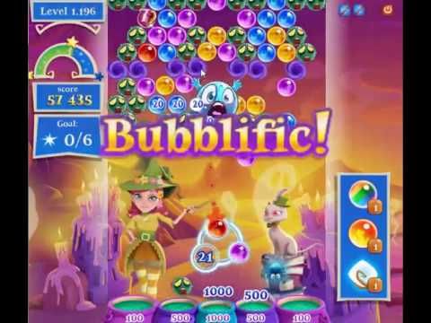 Video guide by skillgaming: Bubble Witch Saga 2 Level 1196 #bubblewitchsaga