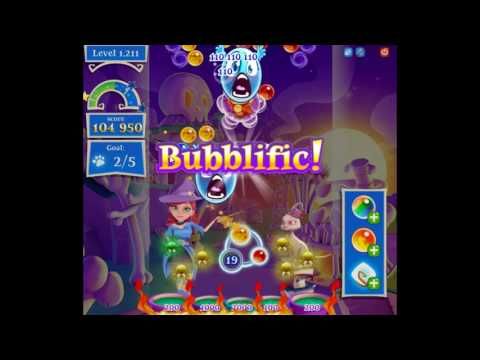 Video guide by fbgamevideos: Bubble Witch Saga 2 Level 1211 #bubblewitchsaga