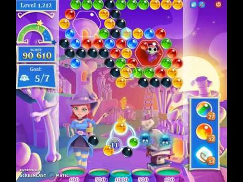 Video guide by Happy Hopping: Bubble Witch Saga 2 Level 1212 #bubblewitchsaga