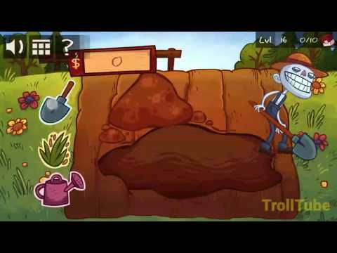 Video guide by TrollTube: Troll Face Quest Video Games Level 16 #trollfacequest
