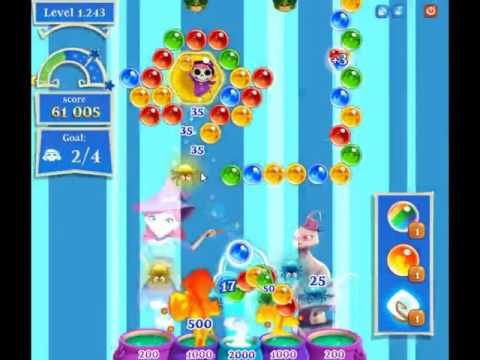 Video guide by skillgaming: Bubble Witch Saga 2 Level 1243 #bubblewitchsaga