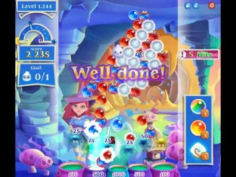 Video guide by skillgaming: Bubble Witch Saga 2 Level 1244 #bubblewitchsaga