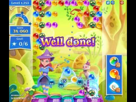 Video guide by Happy Hopping: Bubble Witch Saga 2 Level 1253 #bubblewitchsaga