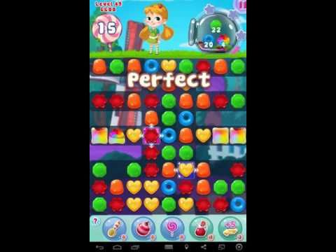 Video guide by Dirty H: Jelly Blast Level 49 #jellyblast