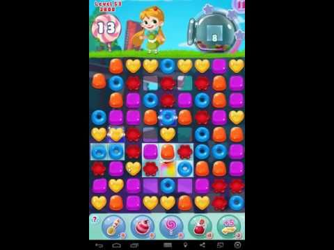 Video guide by Dirty H: Jelly Blast Level 53 #jellyblast