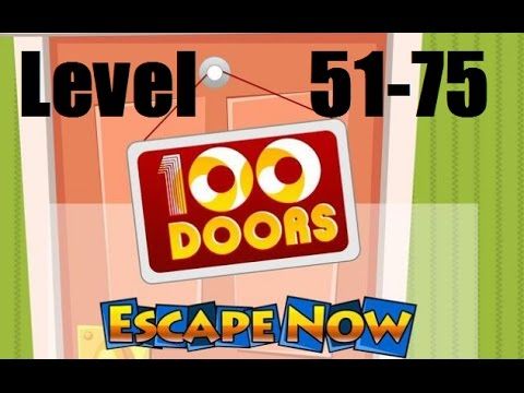 Video guide by Dmitry Nikitin - The best mobile games: 100 Doors Escape Now Level 51 - 75 #100doorsescape