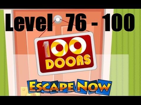 Video guide by Dmitry Nikitin - The best mobile games: 100 Doors Escape Now Level 76 - 100 #100doorsescape