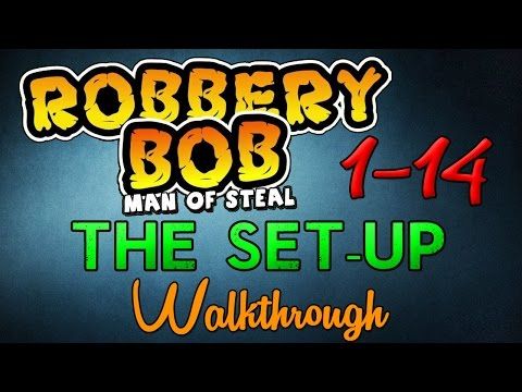 Video guide by iMalkauori: Robbery Bob level 1-14 #robberybob