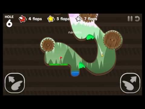 Video guide by nanashi 441: Flappy Golf Level 6 - 4 #flappygolf