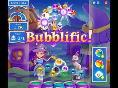 Video guide by skillgaming: Bubble Witch Saga 2 Level 1324 #bubblewitchsaga
