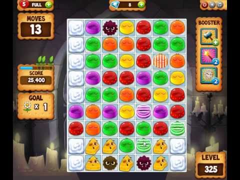 Video guide by skillgaming: Pudding Pop Mobile Level 325 #puddingpopmobile