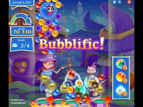 Video guide by Happy Hopping: Bubble Witch Saga 2 Level 1327 #bubblewitchsaga