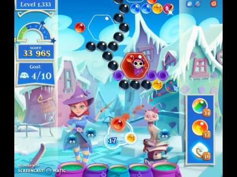 Video guide by Happy Hopping: Bubble Witch Saga 2 Level 1333 #bubblewitchsaga