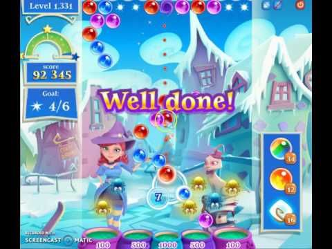 Video guide by Happy Hopping: Bubble Witch Saga 2 Level 1331 #bubblewitchsaga