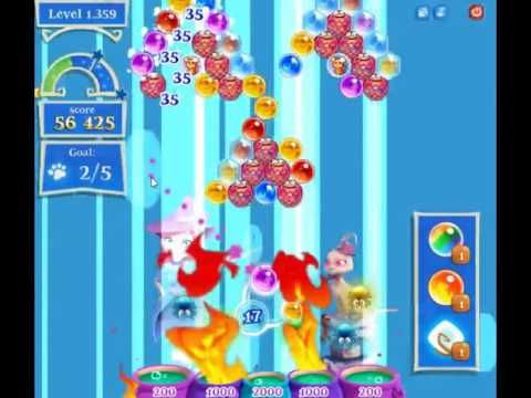 Video guide by skillgaming: Bubble Witch Saga 2 Level 1359 #bubblewitchsaga