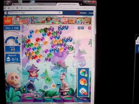 Video guide by bennny22: Bubble Witch Saga 2 Level 1356 #bubblewitchsaga