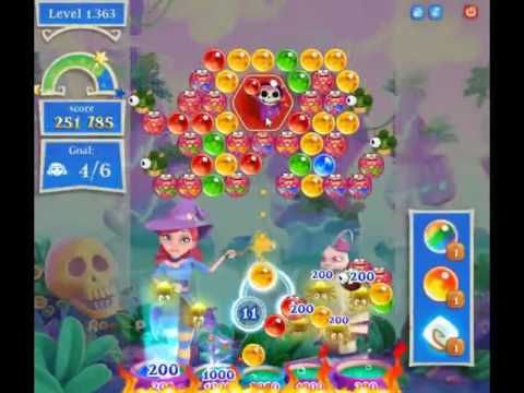 Video guide by skillgaming: Bubble Witch Saga 2 Level 1363 #bubblewitchsaga