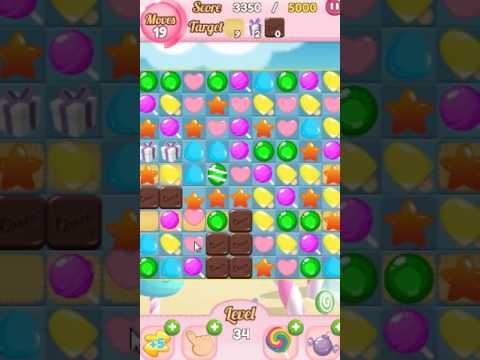 Video guide by Kerwin Games: Match-3 Level 34 #match3