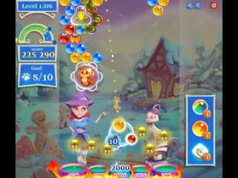 Video guide by skillgaming: Bubble Witch Saga 2 Level 1376 #bubblewitchsaga
