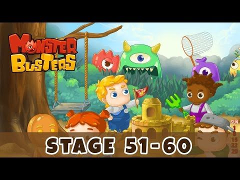 Video guide by Pixel Trophy: Monster Busters Level 51-60 #monsterbusters