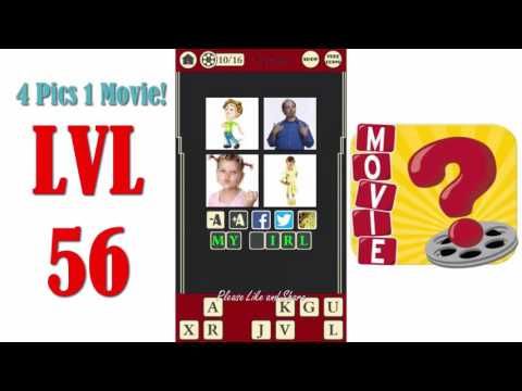 Video guide by Apps Walkthrough Tutorial: 4 Pics 1 Movie Level 56 #4pics1