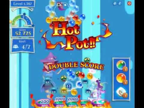 Video guide by skillgaming: Bubble Witch Saga 2 Level 1387 #bubblewitchsaga